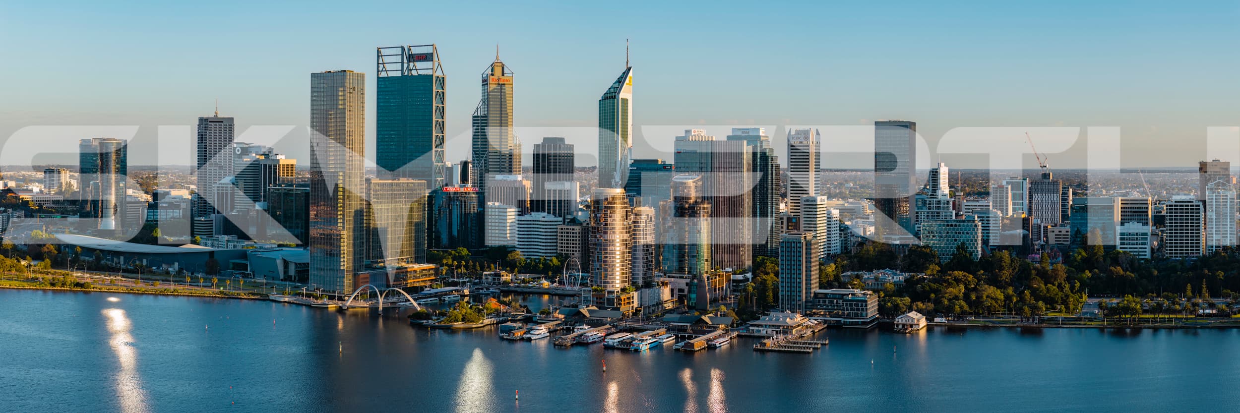 Sunrise Reflections Over Swan River