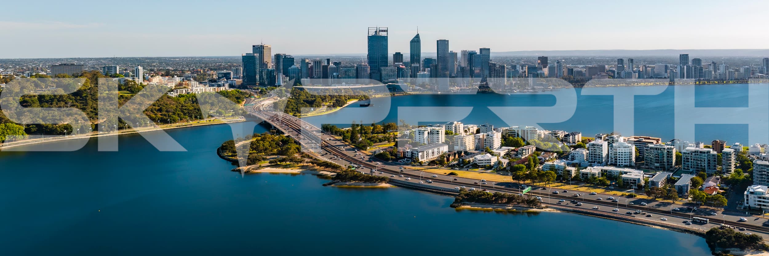 Sweeping Sunrise Panorama of Perth