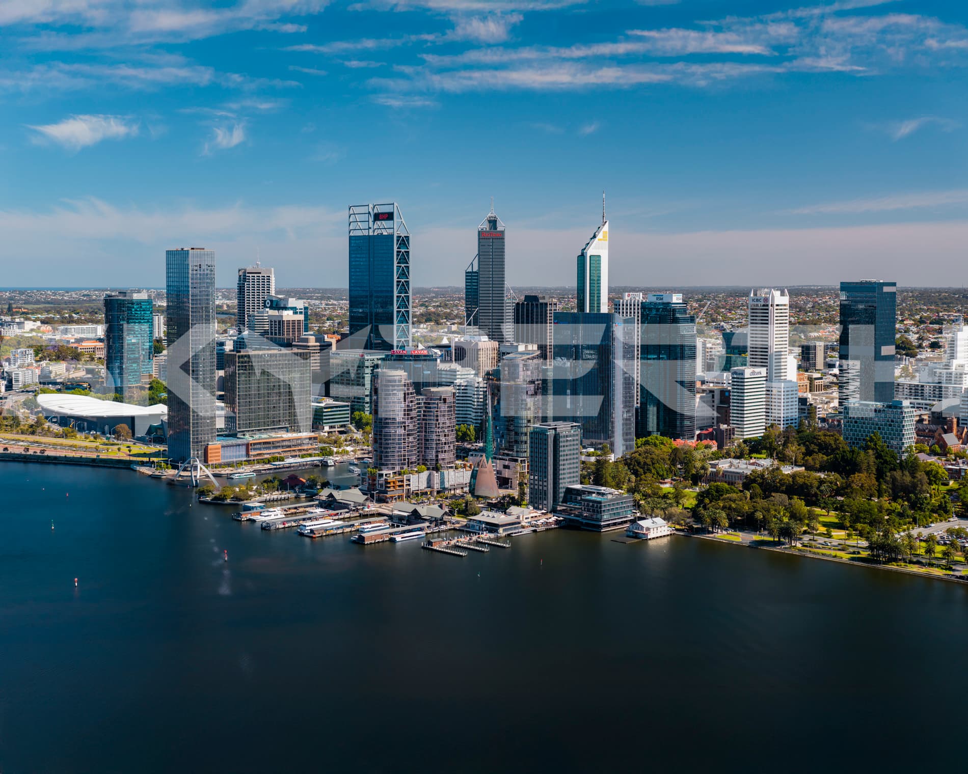 First Light Over Perth