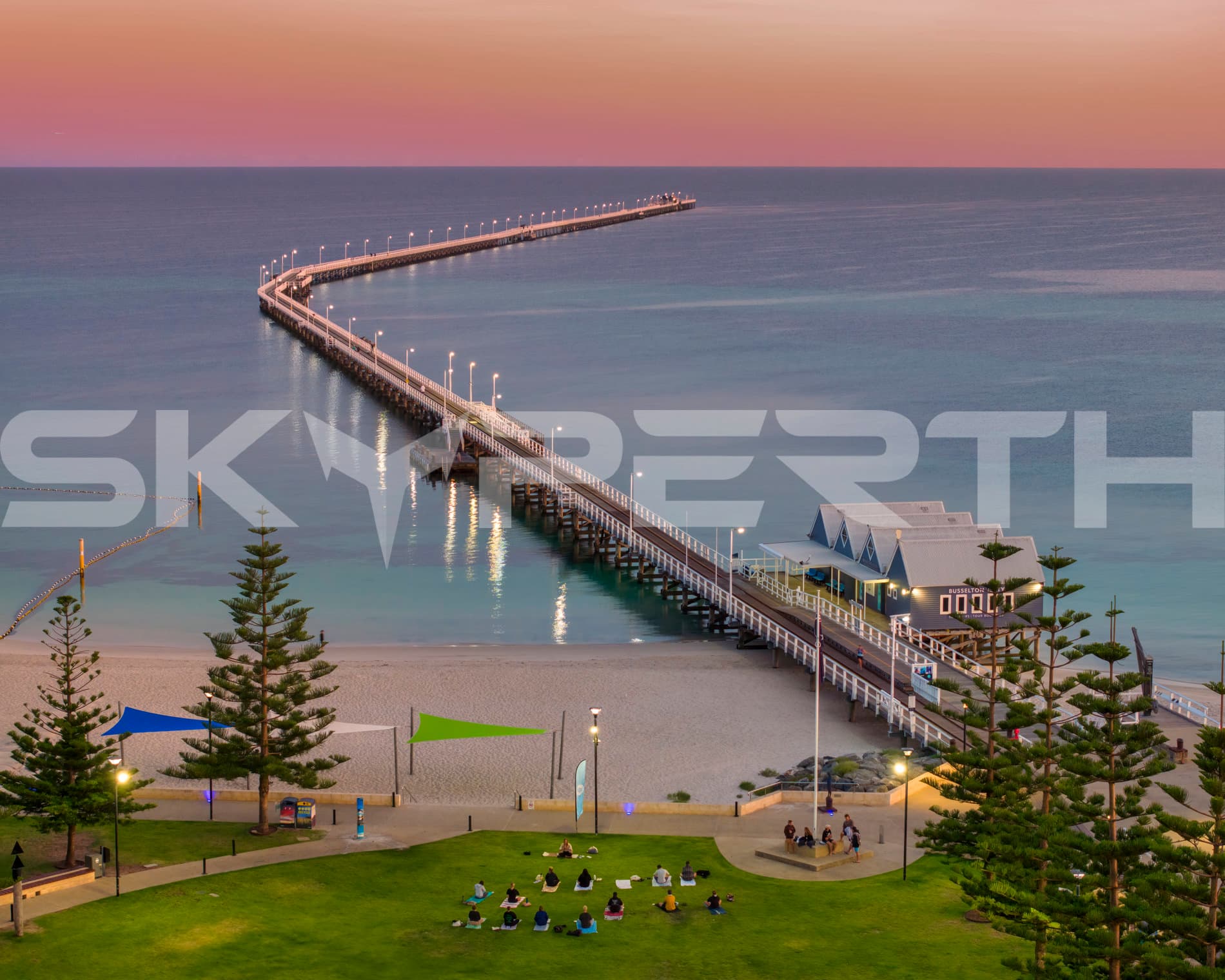 Sunrise Yoga at Busselton Jetty