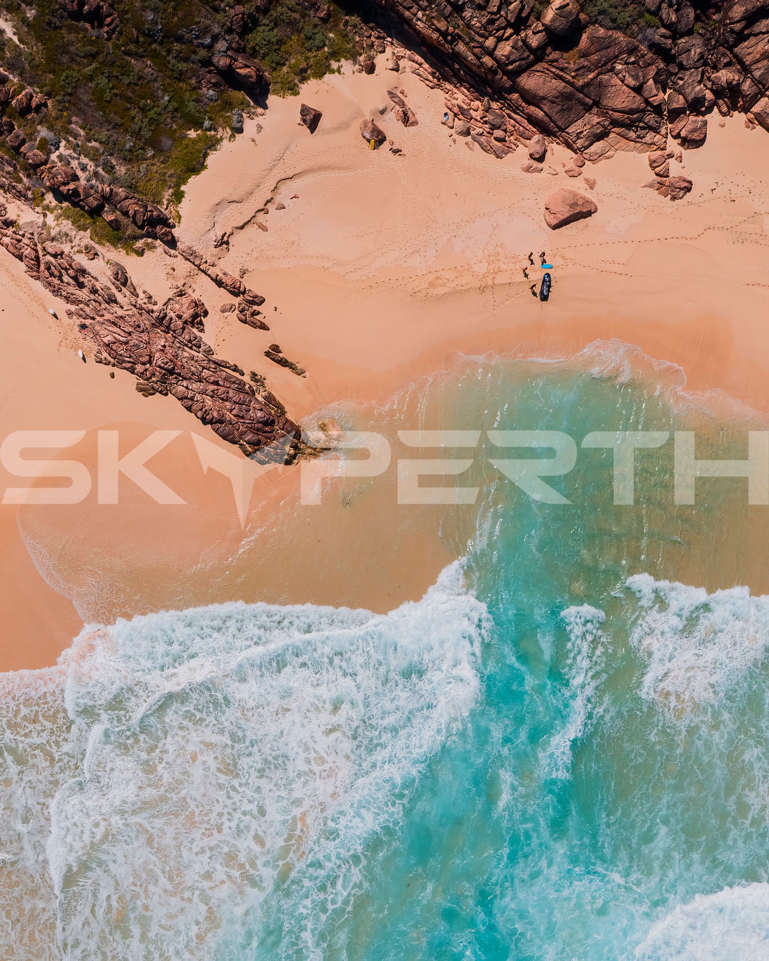 Surfers and Coastal Textures – Wyadup Rocks