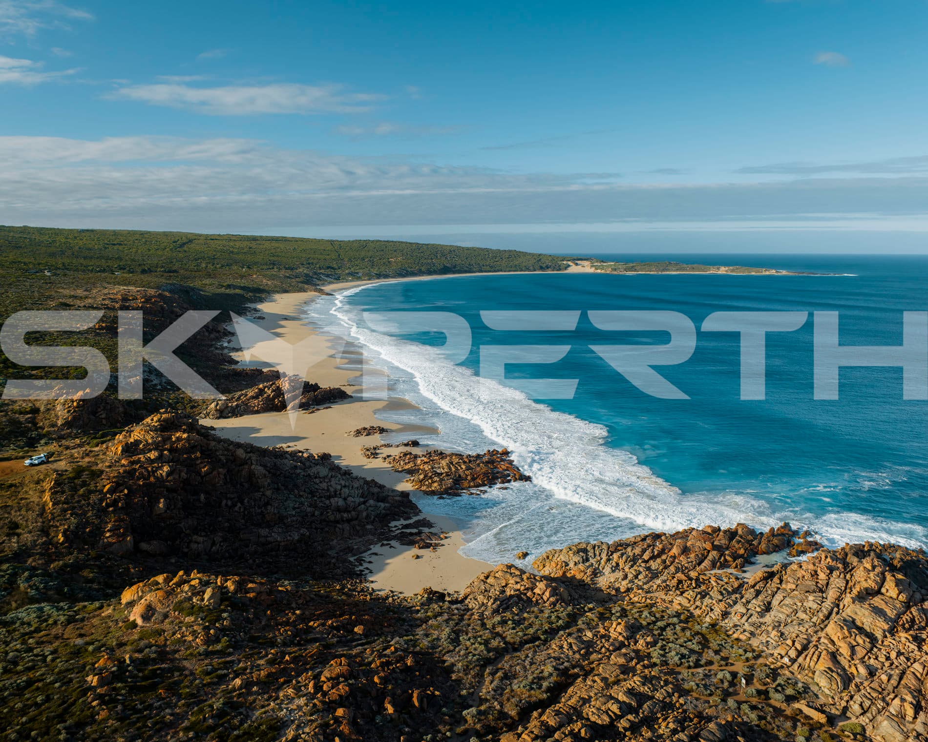 Morning Light on Beach and Rocks – Wyadup Rocks