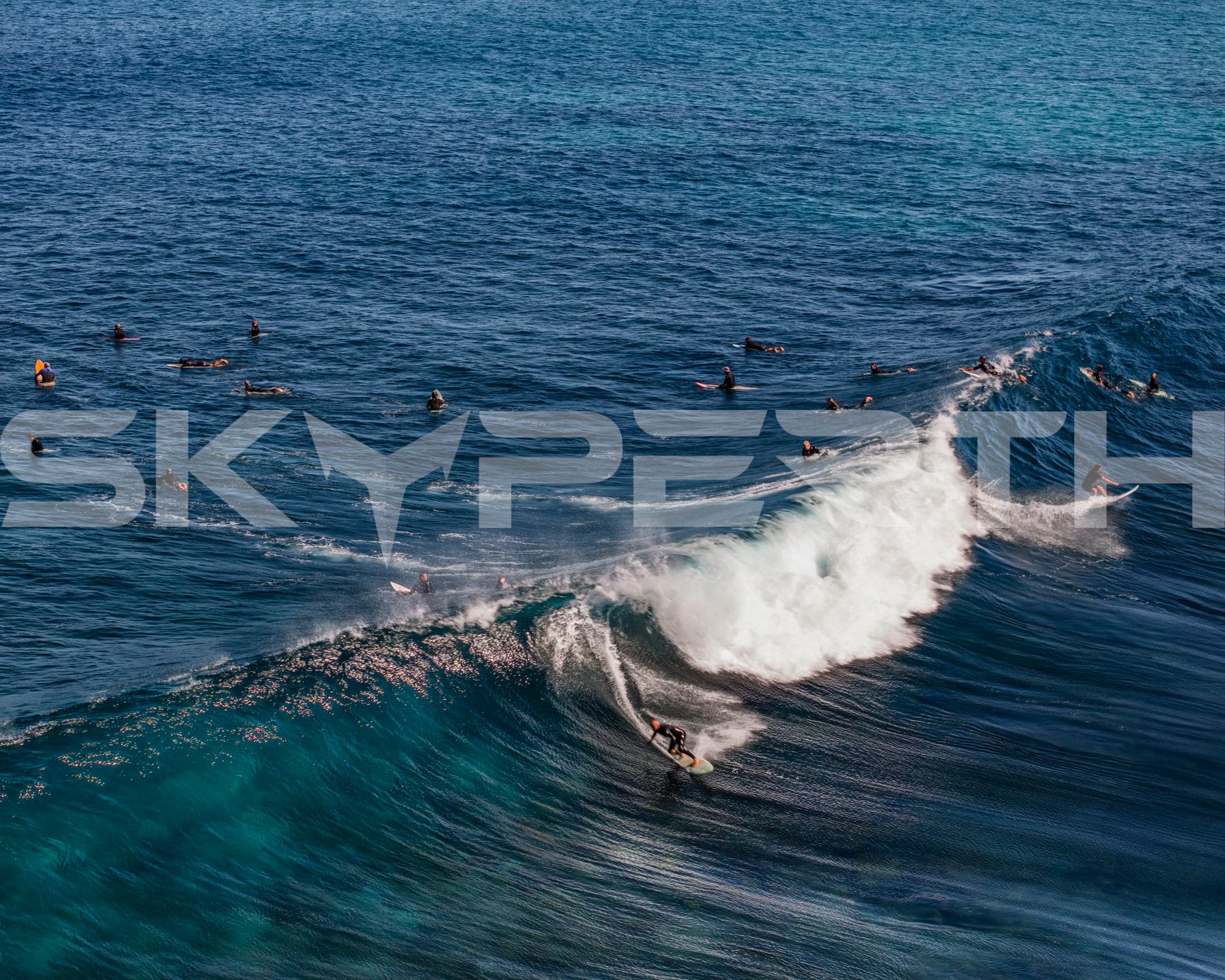 Surfer on the Perfect Wave – Surfers Point